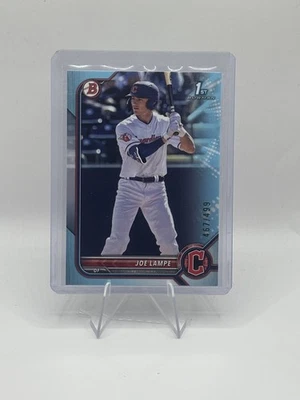 2022 Bowman Draft #BD-67 Joe Lampe Sky Blue #/499 - Image 1 of 2