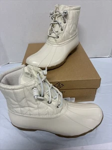 Sperry Satwater RPET Damengröße 11 elfenbeinfarben - Bild 1 von 10