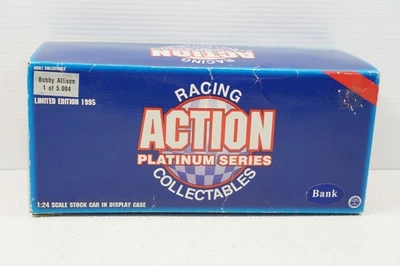Action Racing Bobby Allison 1:24 Diecast Model Bank - Image 1 of 4