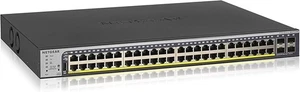 Netgear GS752TPv2 ProSafe 48-Port Gigabit PoE+ Smart Pro Switch with 4 SFP Ports - Picture 1 of 7