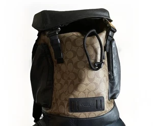 Coach Bag  Coach Signature Pattern Backpack 0221b - Picture 1 of 1