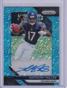 Anthony Miller 2018 Panini Prizm Blue Shimmer Prizm Rc Auto (20/25) - Picture 1 of 2