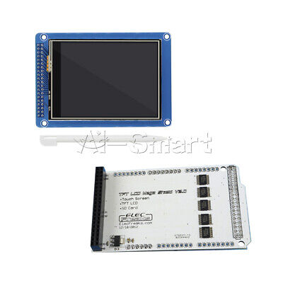 3.2  TFT LCD Display+Mega Touch LCD Shield Expansion Board+SD Card For Arduino • 4.07£