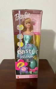 Barbie Easter Charm Puppe Neu Originalverpackt Special Edition Sammlerstück Mattel 2001 - Bild 1 von 6