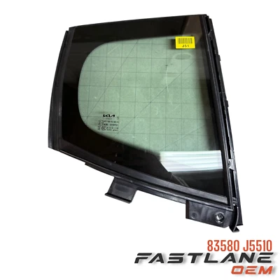 KIA STINGER 2018-2023 puerta trasera ventana cuadrada nuevo OEM 83580 J5510 Foto 1 de 4