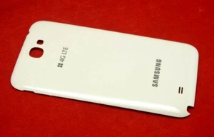 Samsung Galaxy GT-N7100 N7015 LTE cubierta trasera tapa batería cubierta carcasa blanco - Imagen 1 de 1