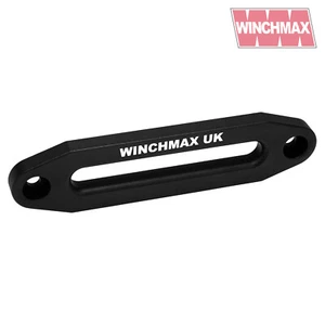 WINCHMAX Military Grade Large Aluminium Hawse Fairlead. CNC Cut, Matt Black. - Picture 1 of 3