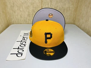 Pittsburg Pirates MLB Yellow Black 2-Tone Grey UV World Series NOT HAT CLUB - Picture 1 of 10