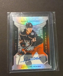 2019 Trilogy Rookie Premiers 28/199 Alexandre Texier Auto # 98 Silver NHL Hockey - Picture 1 of 2