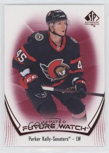 2021-22 SP Authentic Future Watch Limited Red Parker Kelly #140 Rookie RC