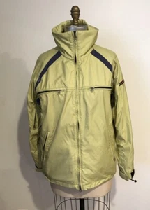 Bonfire Skiing Snowboarding Twinrec Waterproof Lime Green  / Black Trim Jacket S - Picture 1 of 23