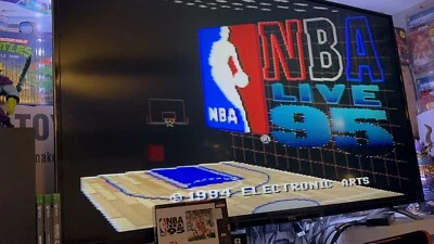 NBA Live 95 CIB (Super Nintendo Entertainment System, 1994) SNES - Image 1 of 3