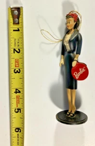 Ashton-Drake Mattel Barbie Classic 1995 Mini Ornament Q3642 Blue Dress Ltd EX! - Picture 1 of 8