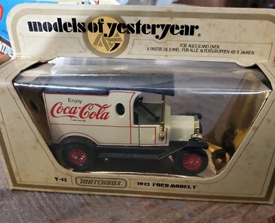 Rare. 1978 Matchbox Coca Cola No. Y-12 Models of Yesteryear 1912 Ford Model T. - Image 1 of 2