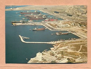 VUE AERIENNE DU TERMINAL PETROLIER DE LAVERA - BATEAU / PETROLIER - - Picture 1 of 1