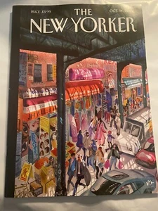 THE NEW YORKER MAGAZINE October 14, 2024 New Heights by Victoria Tentler-Krylov - Foto 1 di 2