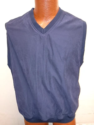Ping Collection Men's Medium Navy Pullover Golf Vest. - Image 1 of 3