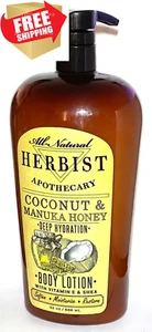 Big HERBIST Apotheker Kokosnuss & Manuka Honig * Hydratisieren * KÖRPERLOTION 32 Unzen - Bild 1 von 4