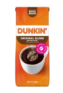Dunkin 'Original Blend Ganze Bohne Kaffee, Mittlere Röstung, 12 Unzen Beutel - Bild 1 von 13