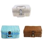 Wicker Suitcase Dust-proof Portable Rattan Woven Portable Sundries Suitcase