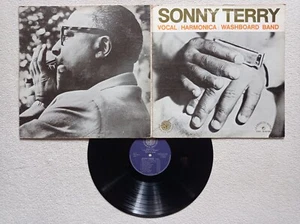 LP 33T SONNY TERRY "Vocal, Harmonica And Washboard Band" FWX-M 50106 FRANCE - - Picture 1 of 4