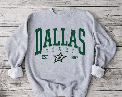 Dallas Stars Est 1967 Ice Hockey Sport Team Unisex Sweatshirt Gift Fan All Sizes Cover