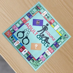 Pärchen-Brettspiel, Pärchen-Brettspiel, lustiges tragbares Pärchenspiel für Ehem - Bild 1 von 12