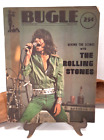 1975 BUGLE American Magazine Behind the Scenes with the Rolling Stones EPHEMERA