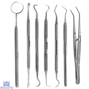 Higiene Diagnóstico Placa Cálculo Sarro Removedor Dental Periodontal Instrumentos - Imagen 1 de 10