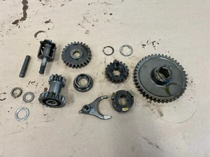 2002 Arctic Cat 250 2x4 Sub Transmission Gear Idler Side Cover Trans  B111 - Picture 1 of 14
