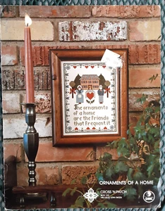 DMC ORNAMENTS OF A HOME Cross Stitch Sewing Craft Project Pattern Booklet (H) - Picture 1 of 2