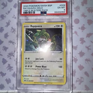 Rayquaza SWSH029 SWSH: Sword & Shield Promo Cards Holo PSA 6 - Picture 1 of 1
