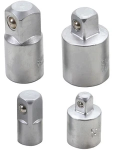 Adaptateur pour douille clé à cliquet carré 1/4-3/8-1/2" réducteur augmentateur - Picture 1 of 5