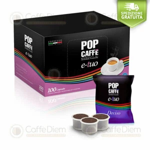 Pop Caffè 200 Capsule Cialde Compatibili FiorFiore Fior Fiore Coop Deciso E-Tuo - Foto 1 di 3