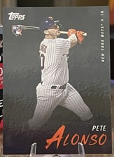 Pete Alonso 2019 Topps CYBER WEEKEND /1000 ROOKIE Card #’19CYBERWKND 4/8 Mets