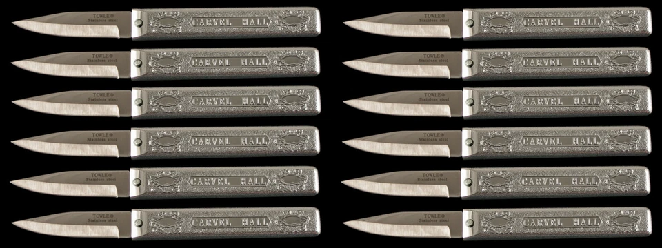 Carvel Hall Crab Knife - Set of 12 - New Stock - Steamed Crabs Picking - Paring - Image 1 of 1