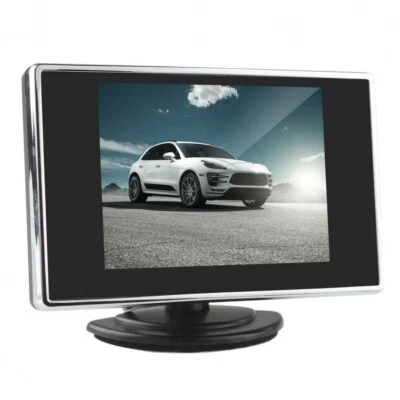 3.5'' Vehicle Reverse Display Car Rear View Monitor for Backup Parking Camera - Image 1 of 4