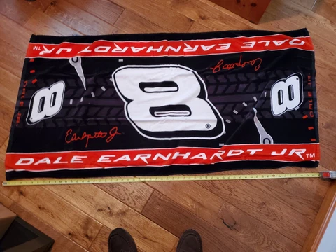 Nascar Dale Earnhardt Jr Number 8 Beach Towel 26" X 53" Pre-Owned Cover
