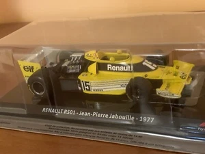 LE GRANDI F1 1:24 Renault RS01 Jean Pierre Jabouille 1977 NUOVO - Foto 1 di 3