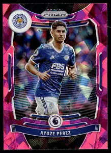 2021-22 Panini Prizm Premier League #30 Ayoze Perez Prizms Ghiaccio Rosa - Foto 1 di 2