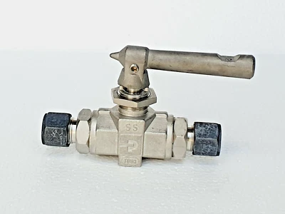 PARKER 8Z-B8LJ2-SSP -ST 1/2" Válvula de bola, 6000 PSI - Serie B # NUEVO Foto 1 de 4