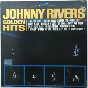 JOHNNY RIVERS "Golden Hits" Compilation RP LP 1968 Imperial LP-12324 VG++ - Picture 1 of 6