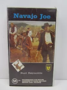 Navajo Joe, Burt Reynolds, VHS Tape, Vintage Video, Movie M, 1966 - Picture 1 of 5