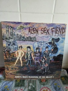 ALIEN SEX FIEND - Who's Been Sleeping In My Brain 1984 Relativity US LP Vinyl - Picture 1 of 5