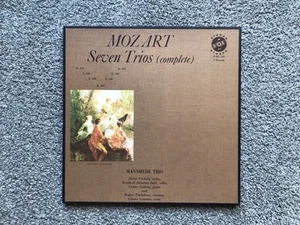 Mozart Seven Trios 3 Lp Box Set Mannheim Trio SVBX 568 VG Condition - Picture 1 of 12