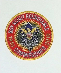 BSA Commissioner Position Patch 2010 Roundtable Embroidered - Picture 1 of 3
