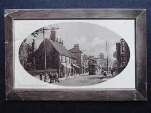 Essex Colchester CROUCH STREET Animated Street Scene c1910 RP Postcard - Picture 1 of 3