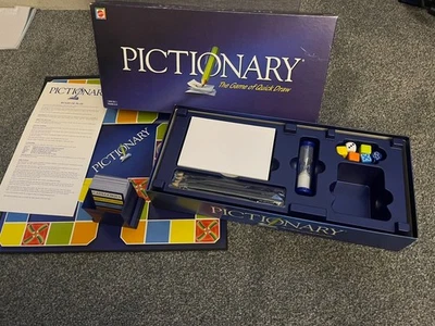 Pictionary The Game Of Quick Draw 2006 Mattel Board Game  Complete Parts Sealed - Image 1 of 4