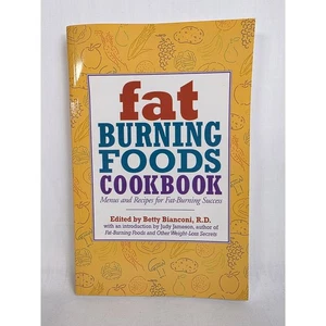 Fat Burning Foods Cookbook Recipes Menus Weight Loss Secrets 1995 Eat Healthy - Imagen 1 de 11