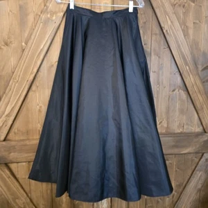 Josephine Chaus Womens Long Skirt Poly Size 10 w/ Tulle Underneath Elegant - Picture 1 of 5